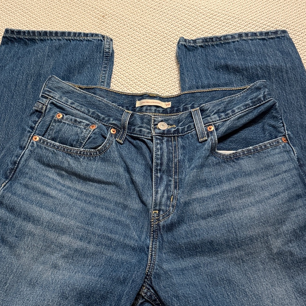 Levi's Low Pro Straight Jeans